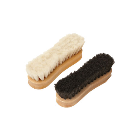 Equerry Wooden Face Brush - Horse Hair