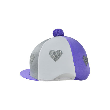 Love Heart Glitter Hat Cover by Little Rider