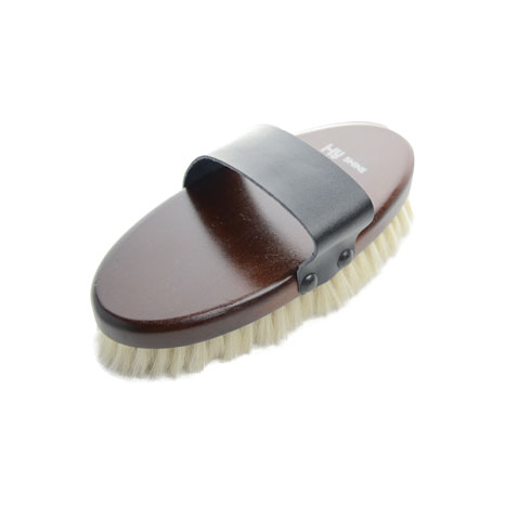Hy Equestrian Deluxe Goat Hair Wooden Body Brush