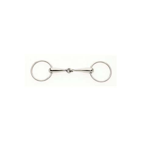 Thin German Hollow Mouth Loose Ring Snaffle