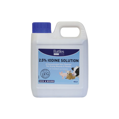 Battles 2.5% Iodine Solution
