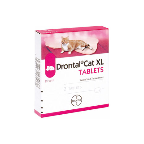 Drontal Cat XL Ellipsoid Tablet