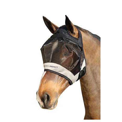Hy Equestrian Armoured Protect Half Mask without Ears