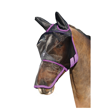 Hy Equestrian Mesh Full Mask with Ears and Nose