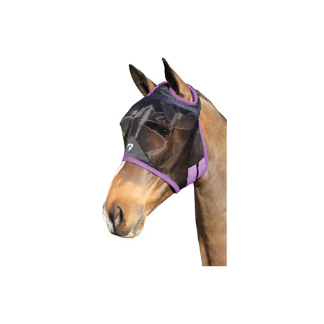 Hy Equestrian Mesh Half Mask without Ears