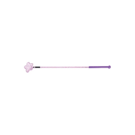 Hy Equestrian Riding Whip Glitter Flower
