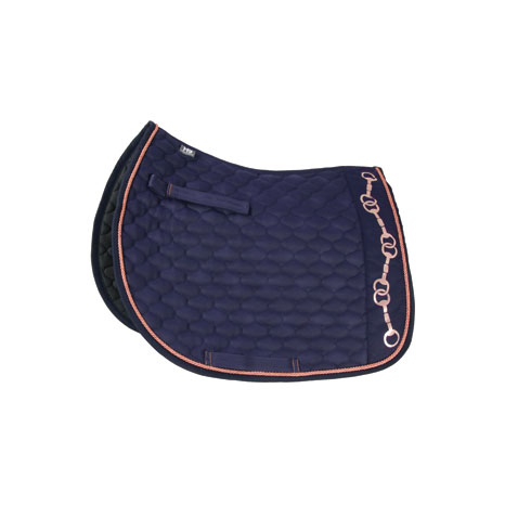 Hy Equestrian Exquisite Bit and Stirrup Collection Saddle Pad