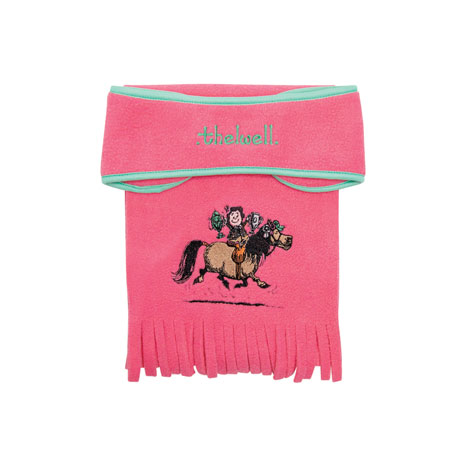 Hy Equestrian Thelwell Collection Trophy Headband and Scarf Set