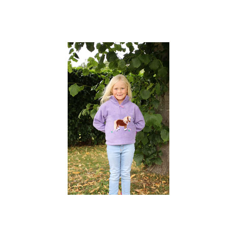 British Country Collection Flora Pony Childrens Fleece Jacket