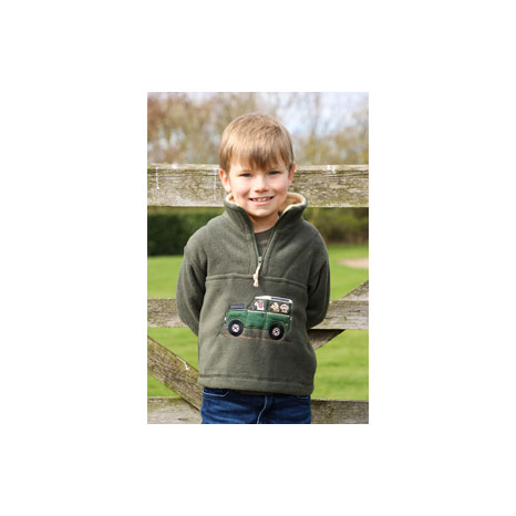 British Country Collection Offroader & Dogs Childrens Fleece Jacket