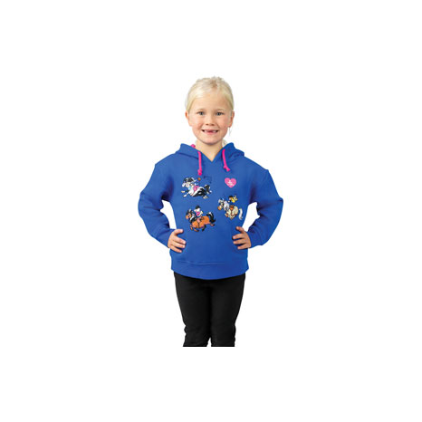 Hy Equestrian Thelwell Collection - Race Children's Embroidered Hoodie